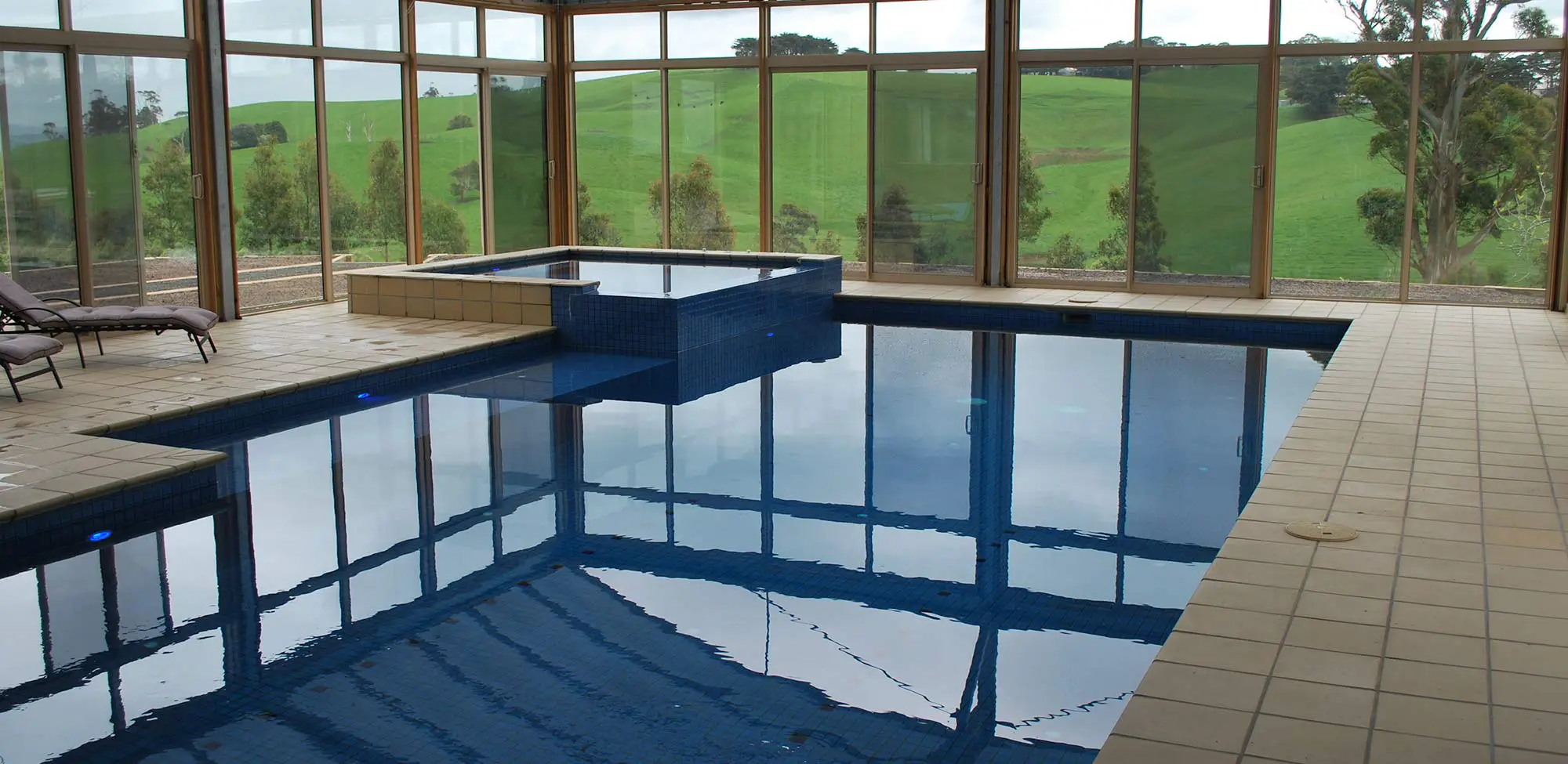 Reflecting Pool View of Indoor Pools Melbourne