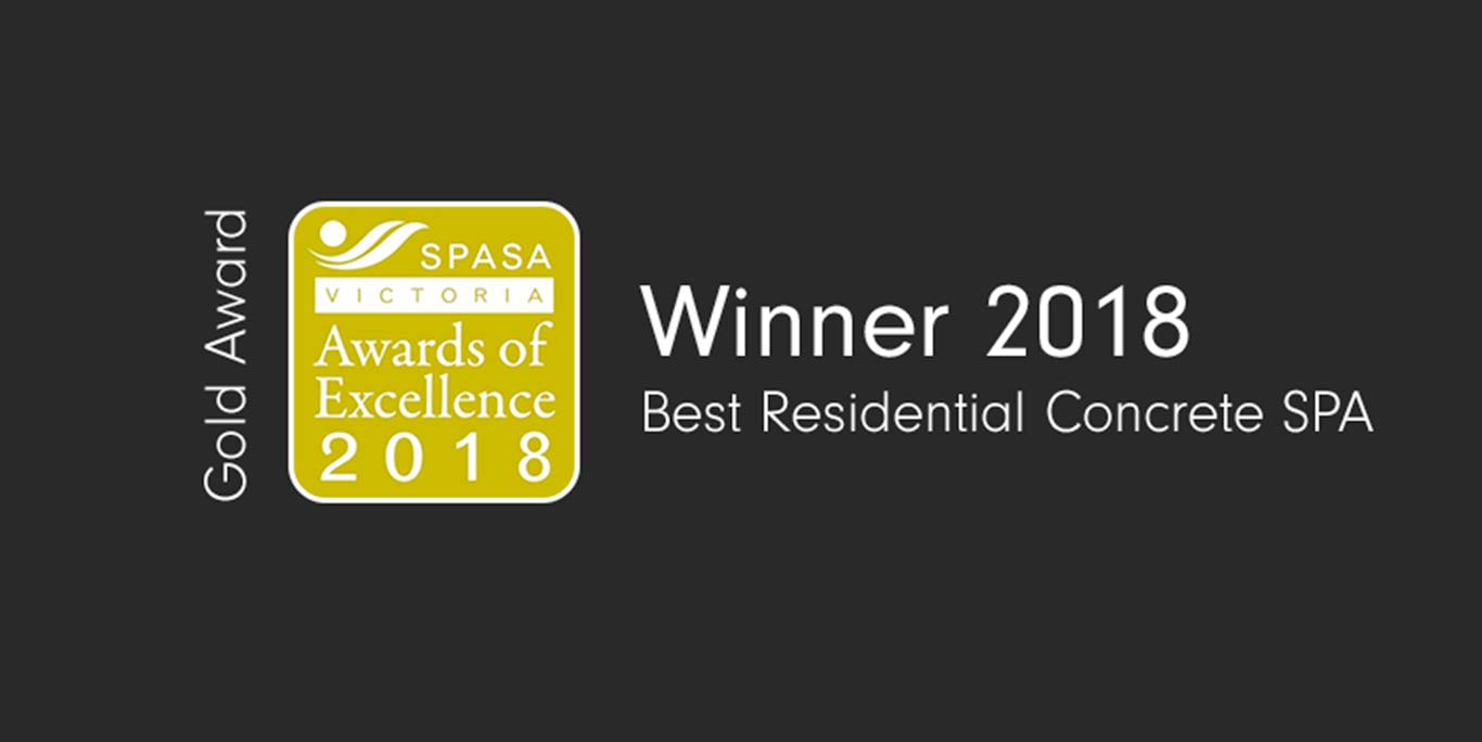 Winner 2018 - Best Residential Concrete SPA