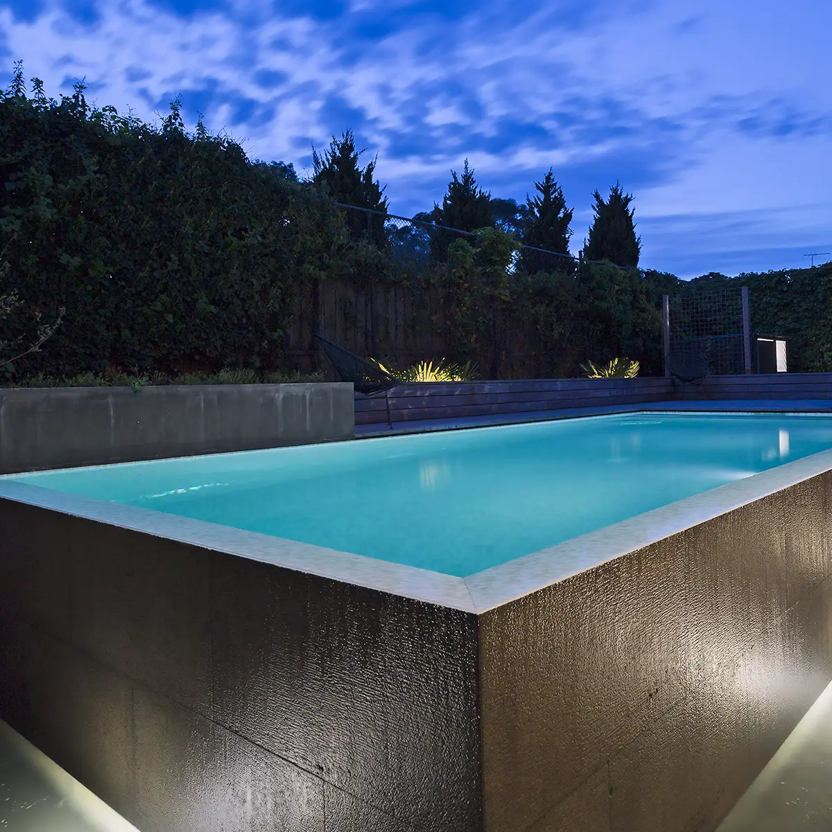 concrete pool