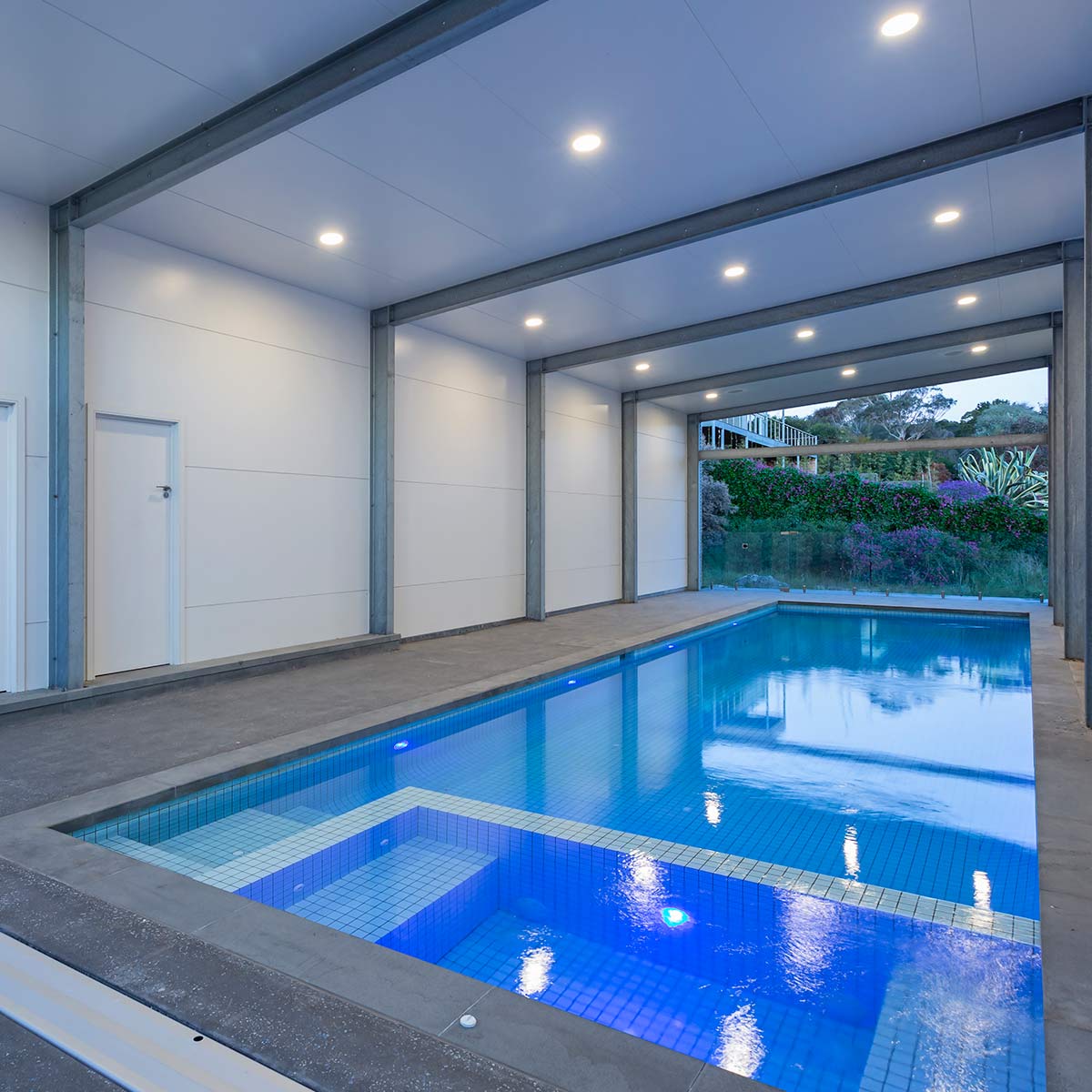 Swimming Pool with Lights