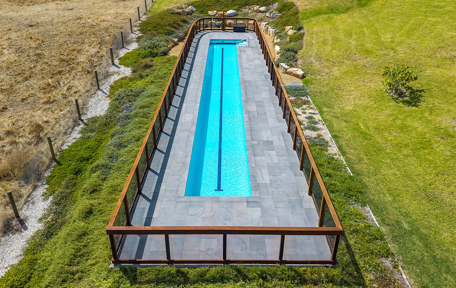 indoor lap pool