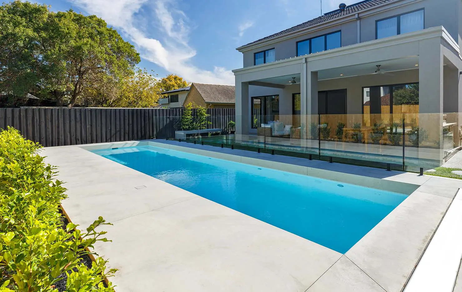 lap swimming pool