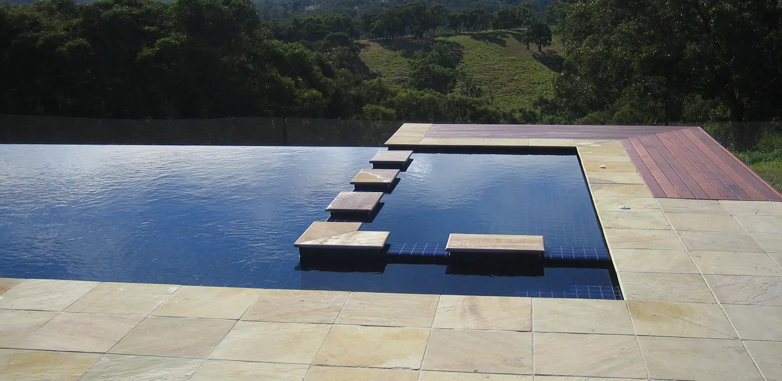 Infinity Edge Swimming Pool Installed in Beaconsfield Upper, Victoria