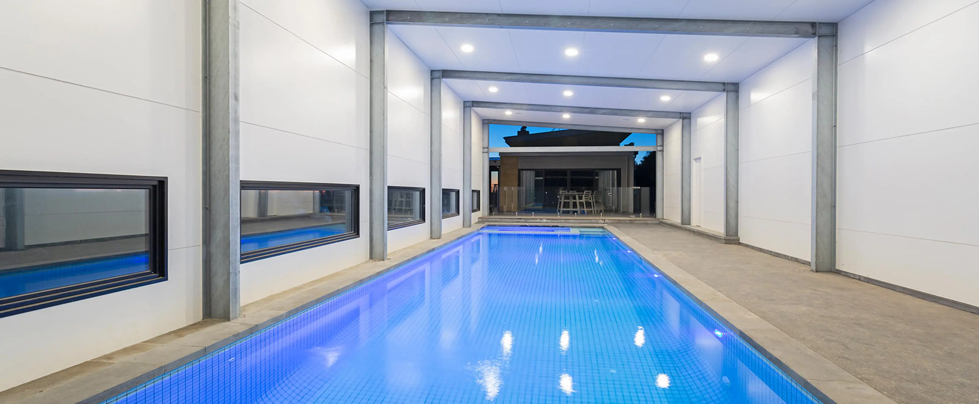 Hamptons Indoor Pool in House